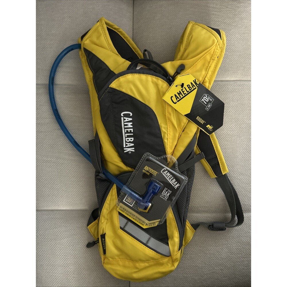CamelBak Yellow and Black Hydration Backpack